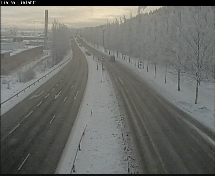 Weather Camera Image Väg 65 Tammerfors, Lielahti, Tampere, Pirkanmaa