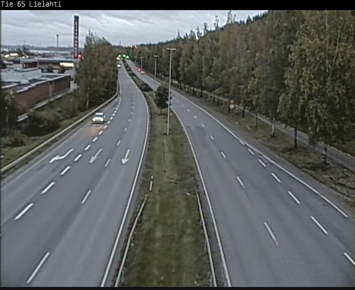 Weather Camera Image Väg 65 Tammerfors, Lielahti, Tampere, Pirkanmaa