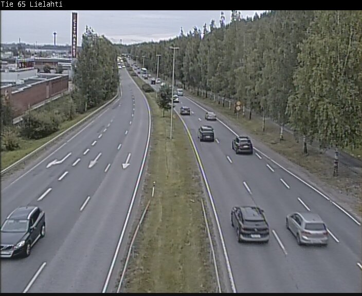 Weather Camera Image Road 65 Tampere, Lielahti, Tampere, Pirkanmaa