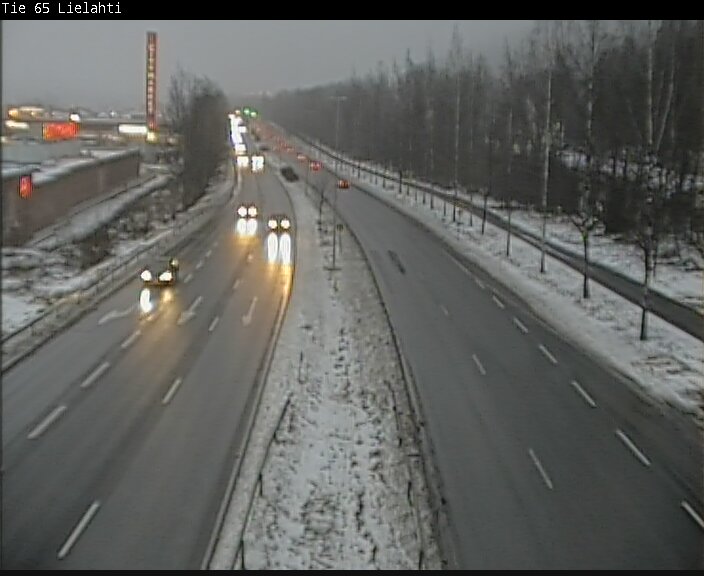 Weather Camera Image Väg 65 Tammerfors, Lielahti, Tampere, Pirkanmaa