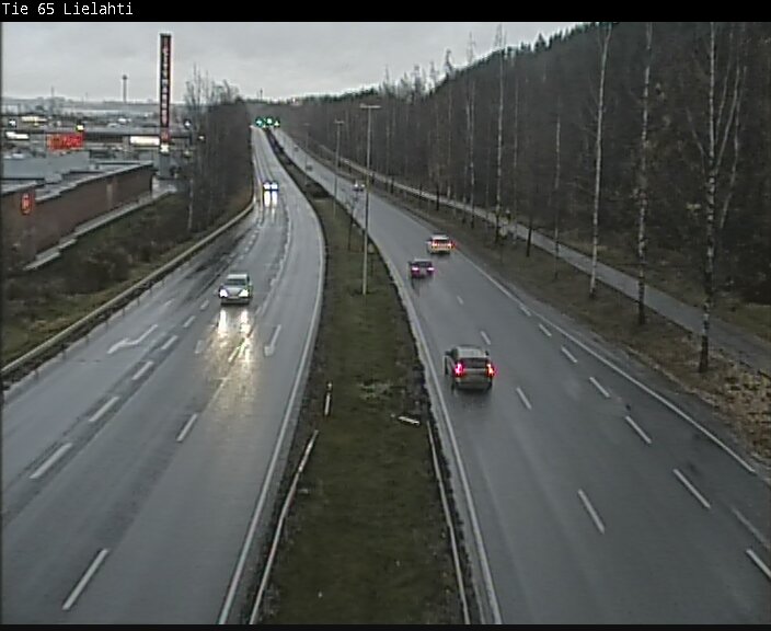 Weather Camera Image Väg 65 Tammerfors, Lielahti, Tampere, Pirkanmaa