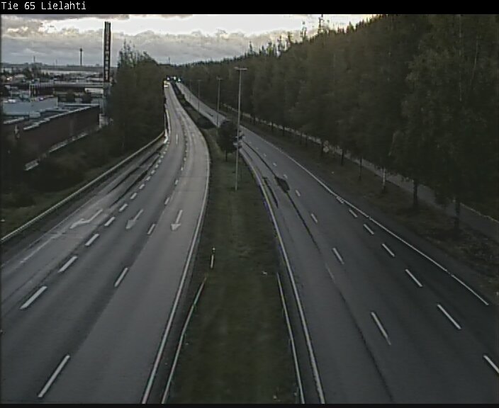 Weather Camera Image Väg 65 Tammerfors, Lielahti, Tampere, Pirkanmaa