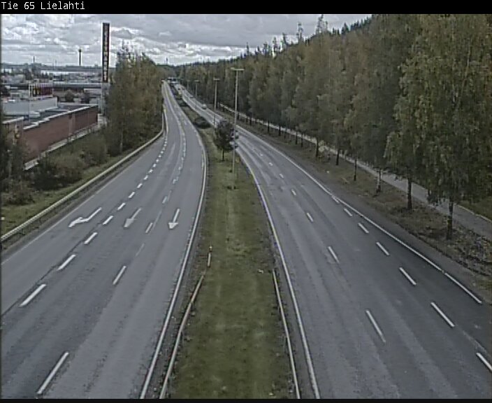 Weather Camera Image Väg 65 Tammerfors, Lielahti, Tampere, Pirkanmaa