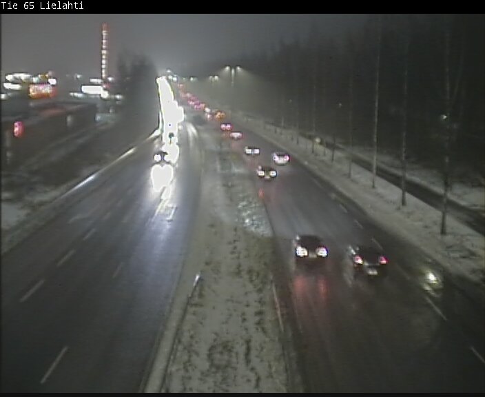 Weather Camera Image Väg 65 Tammerfors, Lielahti, Tampere, Pirkanmaa