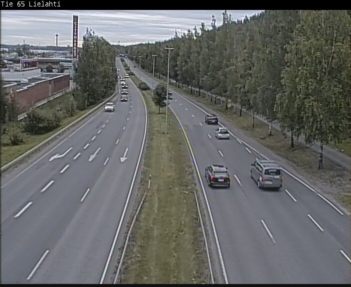 Weather Camera Image Väg 65 Tammerfors, Lielahti, Tampere, Pirkanmaa