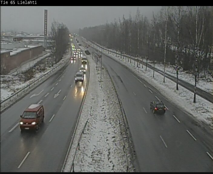 Weather Camera Image Väg 65 Tammerfors, Lielahti, Tampere, Pirkanmaa