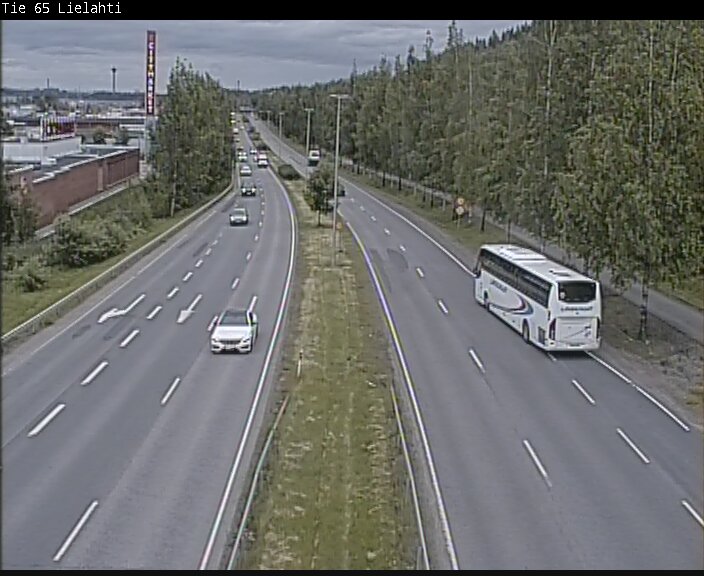 Weather Camera Image Väg 65 Tammerfors, Lielahti, Tampere, Pirkanmaa