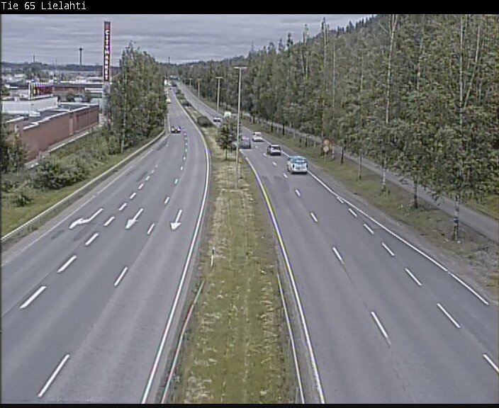 Weather Camera Image Väg 65 Tammerfors, Lielahti, Tampere, Pirkanmaa