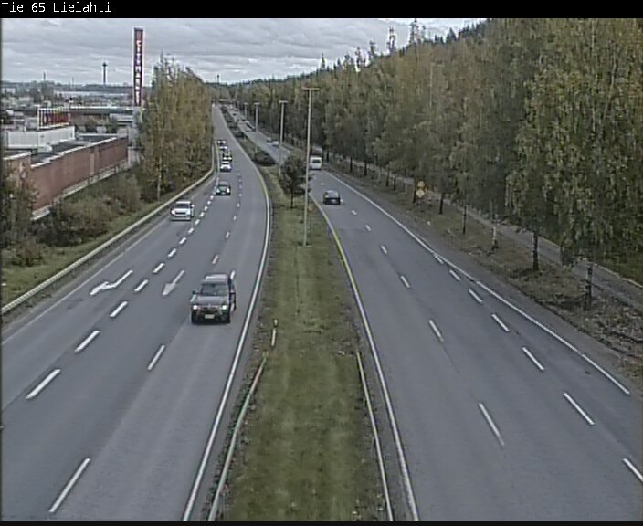 Weather Camera Image Väg 65 Tammerfors, Lielahti, Tampere, Pirkanmaa