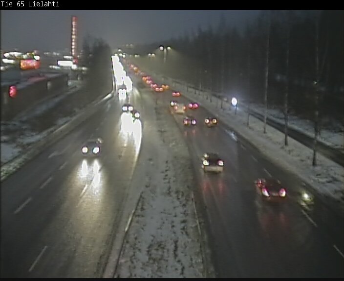 Weather Camera Image Väg 65 Tammerfors, Lielahti, Tampere, Pirkanmaa