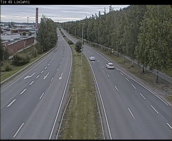 Weather Camera Image Väg 65 Tammerfors, Lielahti, Tampere, Pirkanmaa