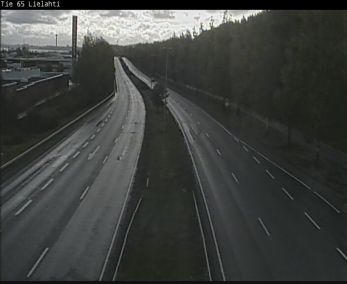 Weather Camera Image Väg 65 Tammerfors, Lielahti, Tampere, Pirkanmaa