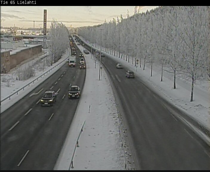Weather Camera Image Väg 65 Tammerfors, Lielahti, Tampere, Pirkanmaa