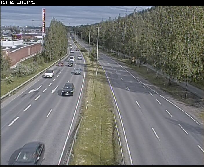 Weather Camera Image Road 65 Tampere, Lielahti, Tampere, Pirkanmaa