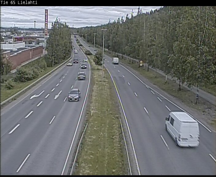 Weather Camera Image Road 65 Tampere, Lielahti, Tampere, Pirkanmaa