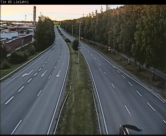 Weather Camera Image Väg 65 Tammerfors, Lielahti, Tampere, Pirkanmaa