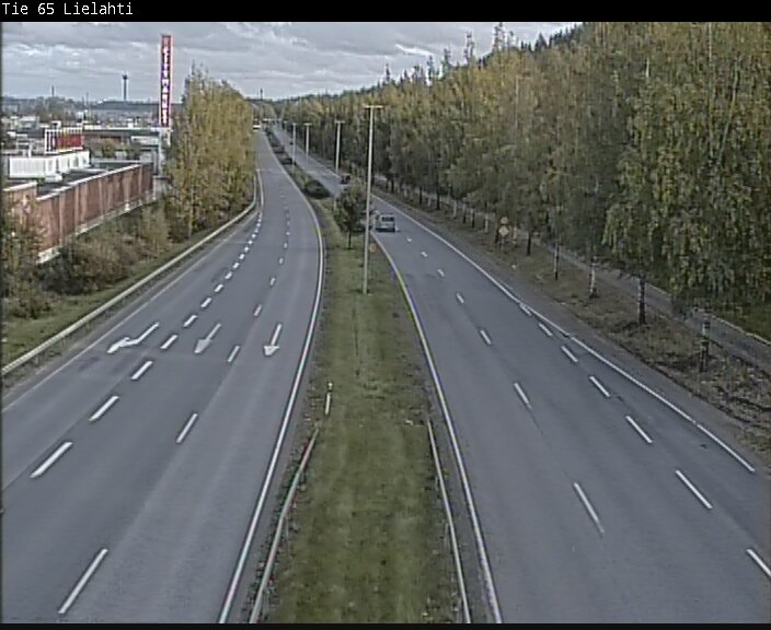 Weather Camera Image Väg 65 Tammerfors, Lielahti, Tampere, Pirkanmaa