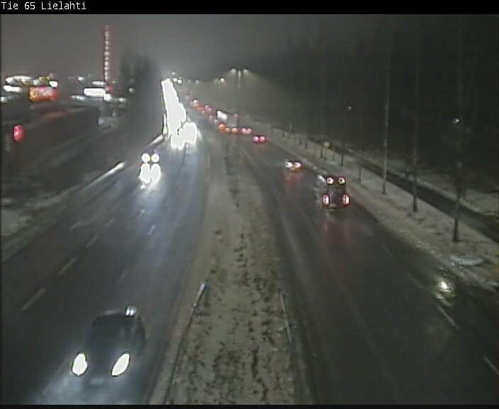 Weather Camera Image Väg 65 Tammerfors, Lielahti, Tampere, Pirkanmaa