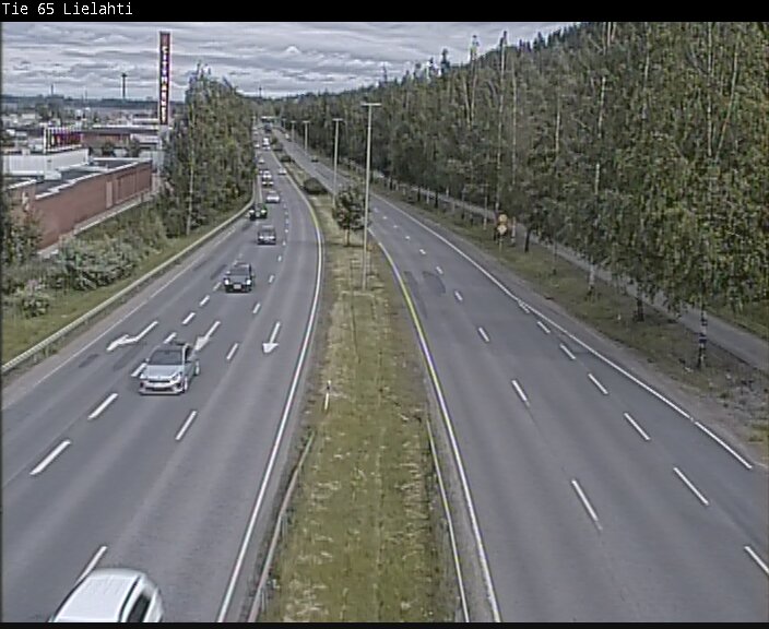 Weather Camera Image Road 65 Tampere, Lielahti, Tampere, Pirkanmaa
