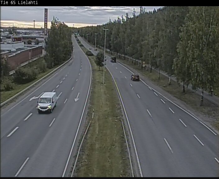 Weather Camera Image Väg 65 Tammerfors, Lielahti, Tampere, Pirkanmaa