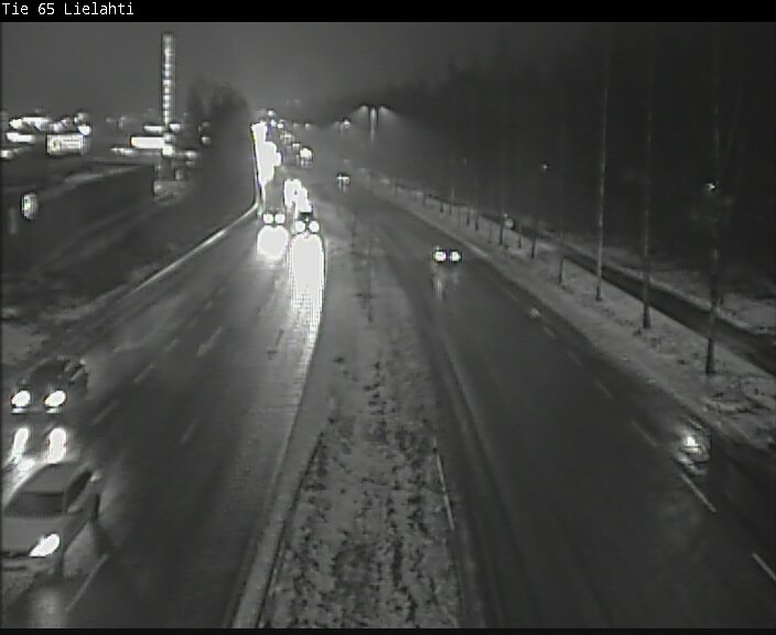 Weather Camera Image Väg 65 Tammerfors, Lielahti, Tampere, Pirkanmaa