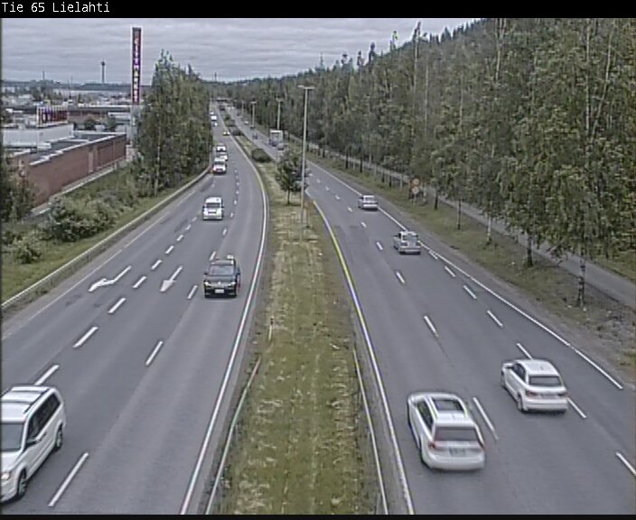 Weather Camera Image Väg 65 Tammerfors, Lielahti, Tampere, Pirkanmaa