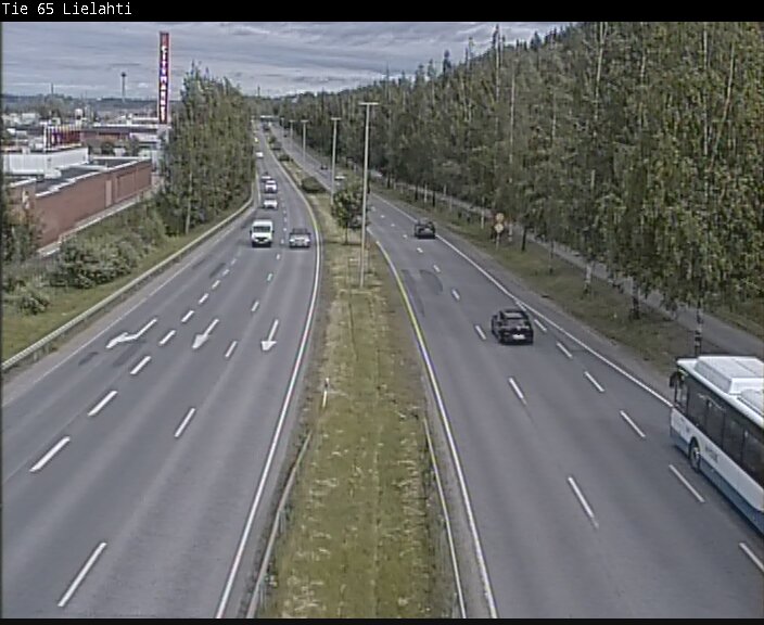 Weather Camera Image Road 65 Tampere, Lielahti, Tampere, Pirkanmaa