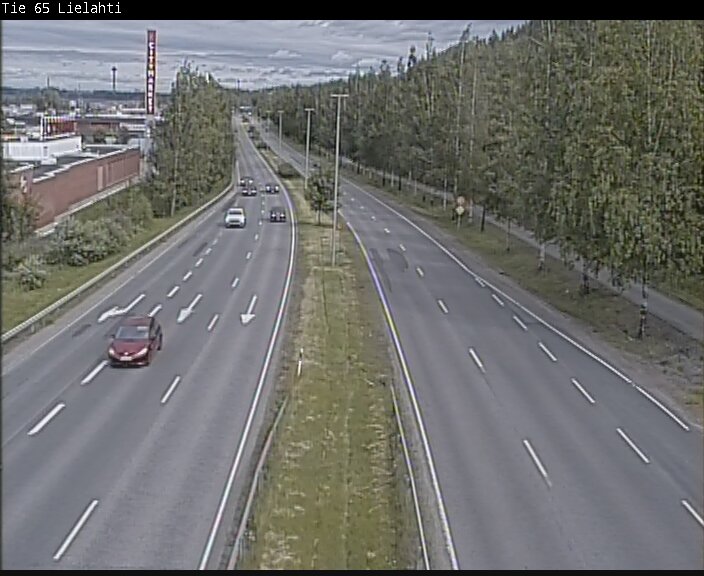 Weather Camera Image Road 65 Tampere, Lielahti, Tampere, Pirkanmaa