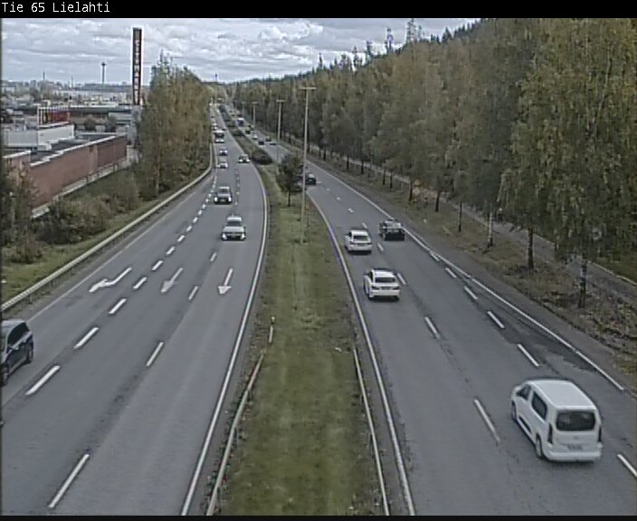 Weather Camera Image Väg 65 Tammerfors, Lielahti, Tampere, Pirkanmaa