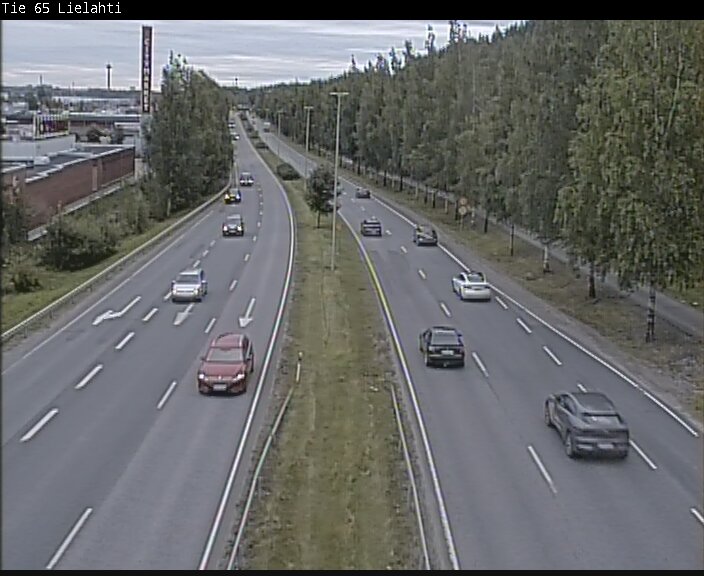Weather Camera Image Väg 65 Tammerfors, Lielahti, Tampere, Pirkanmaa
