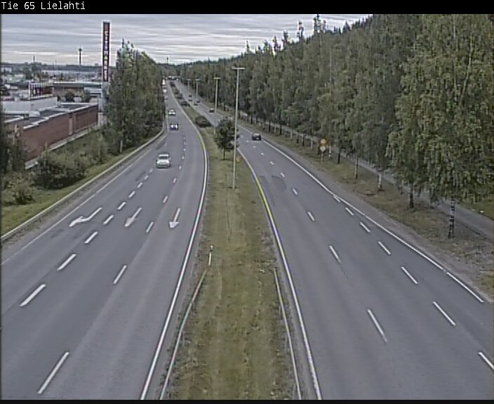 Weather Camera Image Väg 65 Tammerfors, Lielahti, Tampere, Pirkanmaa