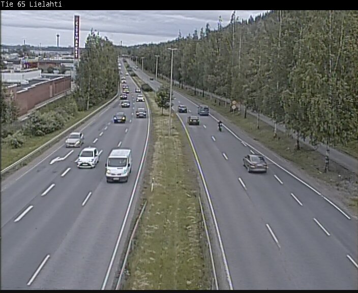 Weather Camera Image Väg 65 Tammerfors, Lielahti, Tampere, Pirkanmaa