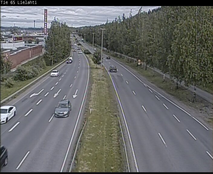 Weather Camera Image Road 65 Tampere, Lielahti, Tampere, Pirkanmaa