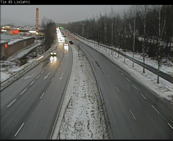 Weather Camera Image Väg 65 Tammerfors, Lielahti, Tampere, Pirkanmaa