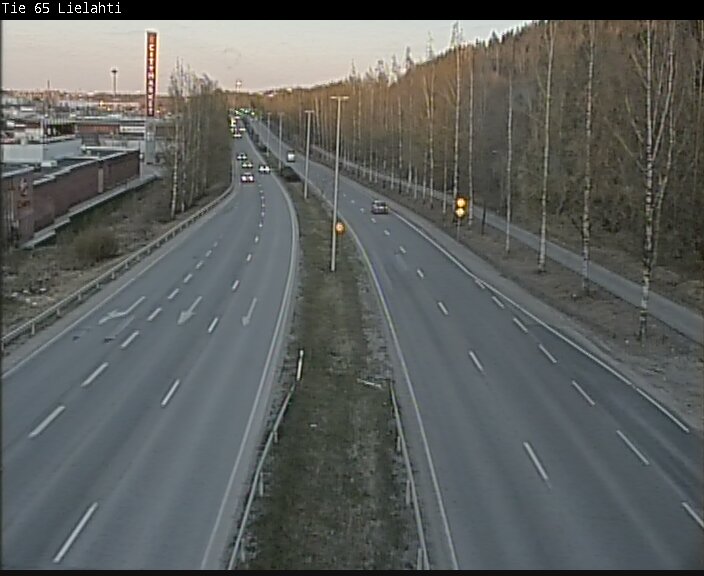Weather Camera Image Road 65 Tampere, Lielahti, Tampere, Pirkanmaa