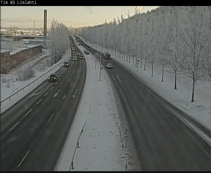 Weather Camera Image Väg 65 Tammerfors, Lielahti, Tampere, Pirkanmaa