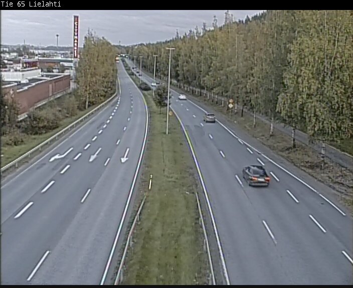 Weather Camera Image Väg 65 Tammerfors, Lielahti, Tampere, Pirkanmaa
