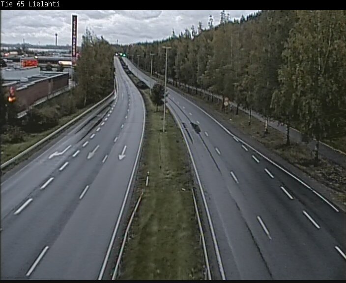 Weather Camera Image Väg 65 Tammerfors, Lielahti, Tampere, Pirkanmaa