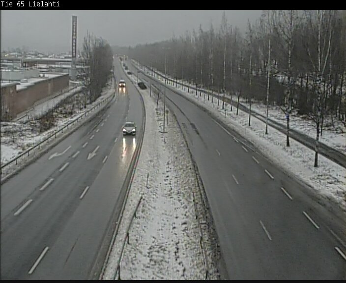 Weather Camera Image Väg 65 Tammerfors, Lielahti, Tampere, Pirkanmaa
