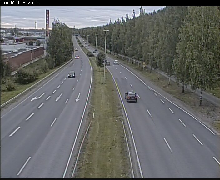 Weather Camera Image Road 65 Tampere, Lielahti, Tampere, Pirkanmaa