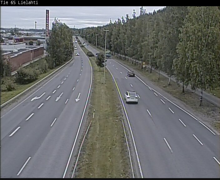 Weather Camera Image Väg 65 Tammerfors, Lielahti, Tampere, Pirkanmaa