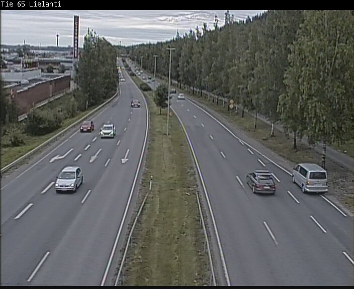 Weather Camera Image Väg 65 Tammerfors, Lielahti, Tampere, Pirkanmaa