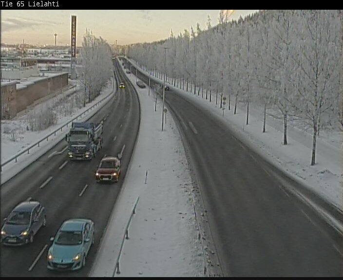 Weather Camera Image Väg 65 Tammerfors, Lielahti, Tampere, Pirkanmaa