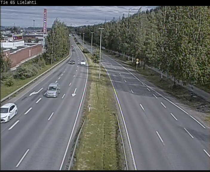 Weather Camera Image Road 65 Tampere, Lielahti, Tampere, Pirkanmaa