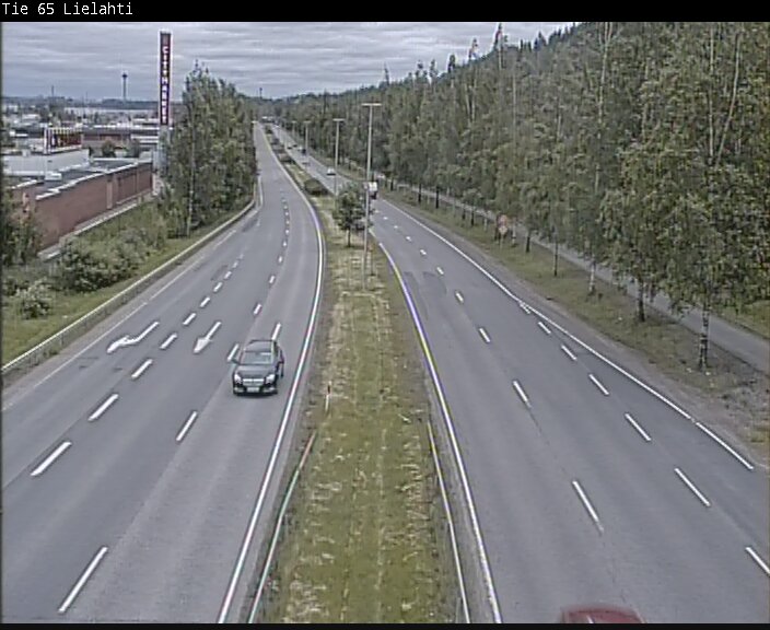 Weather Camera Image Väg 65 Tammerfors, Lielahti, Tampere, Pirkanmaa