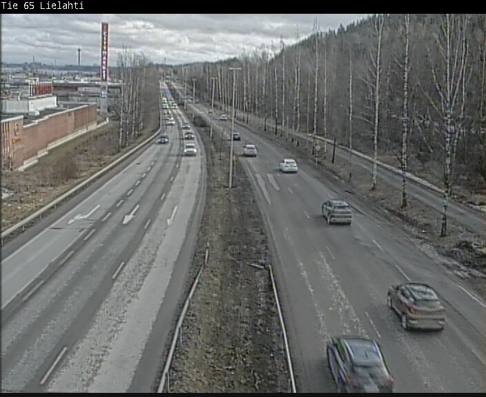 Weather Camera Image Road 65 Tampere, Lielahti, Tampere, Pirkanmaa