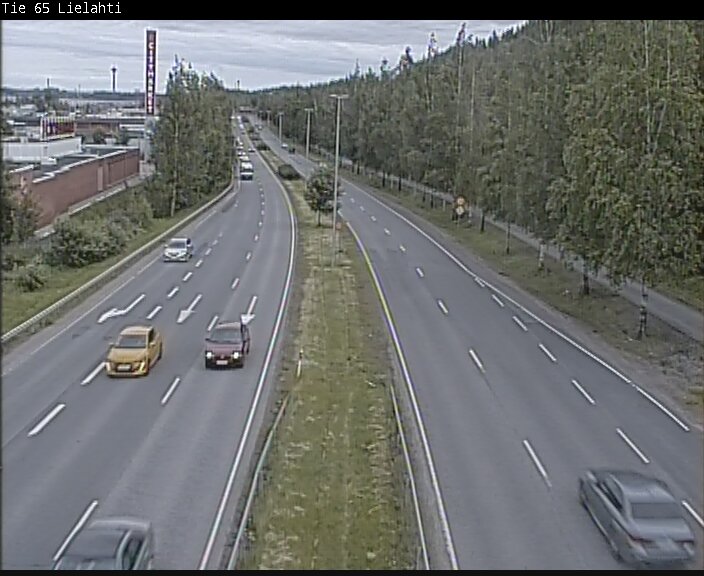 Weather Camera Image Road 65 Tampere, Lielahti, Tampere, Pirkanmaa