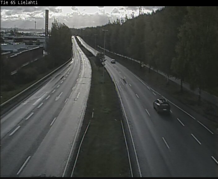 Weather Camera Image Väg 65 Tammerfors, Lielahti, Tampere, Pirkanmaa