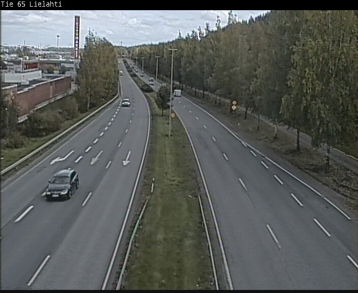 Weather Camera Image Väg 65 Tammerfors, Lielahti, Tampere, Pirkanmaa