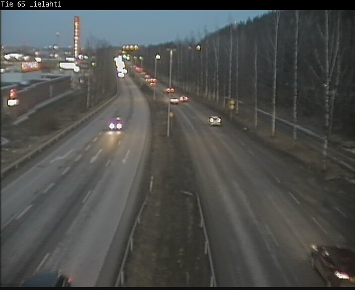 Weather Camera Image Väg 65 Tammerfors, Lielahti, Tampere, Pirkanmaa
